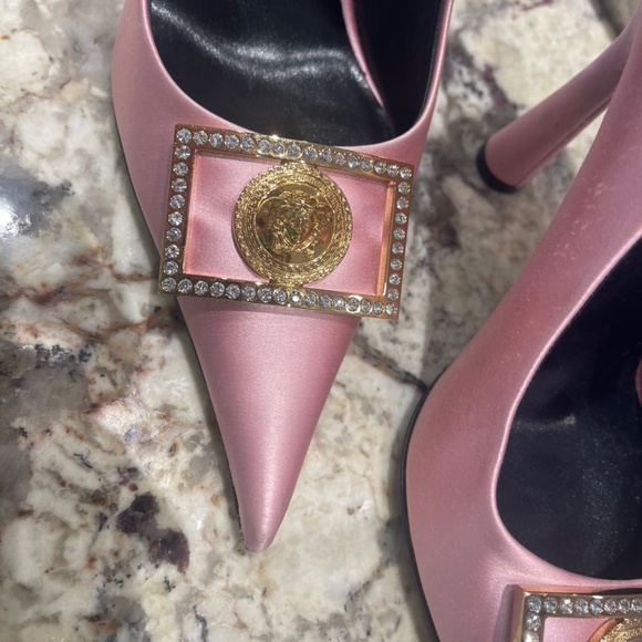 Versace Pink Pumps - Picture 10 of 13